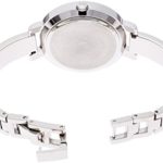 Nine West Silver-Tone Sunray Dial Bangle Watch: Timeless Elegance