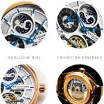 Stuhrling Original Skeleton Dress Watch – Luxury Automatic Mechanical Timepiece with Dual Timezones