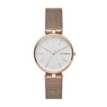 Skagen Women's Analog Display Analog Quartz Rose Gold Watch