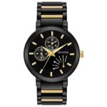 Bulova Men's Analog-Quartz Watch with Stainless-Steel Strap