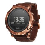Suunto Essential Digital Dial SS Leather Quartz Men's Watch SS021213000