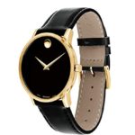 Movado Museum Classic - Unleash Timeless Elegance with the 40mm Yellow Gold Men's Watch