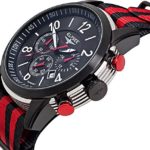 Elysee Men's Competition Analog Display Quartz Multi-Color Watch