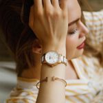 MAMONA Women's Rose Gold Chronograph Watch