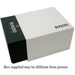Rado Men's 33mm Multicolor Ceramic Band Gold Plated Case S. Sapphire