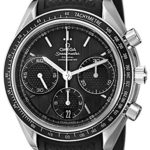 Omega Men's Speed Master Analog Display Automatic Self Wind Black Watch