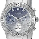 GUESS Women's Stainless Steel Crystal Casual Watch