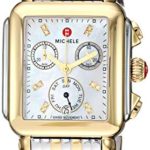 Michele Deco Twelve Diamonds Chronograph 18k Two Tone Women's Watch