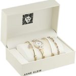 Anne Klein Women's Bangle Watch and Swarovski Crystal