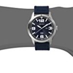 Seiko Men’s Solar-Powered Stainless Steel Watch with Blue Nylon Band