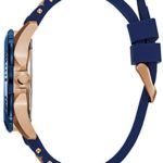 GUESS Men's Stainless Steel Casual Silicone Watch