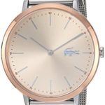 Lacoste Women's Moon Ultra Slim Silver and Gold Quartz Watch