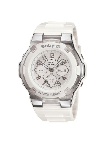 Casio Women's Baby-G Shock-Resistant White Sport Watch