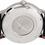 ELYSEE Men's Classic-Edition Analog Display Quartz Black Watch
