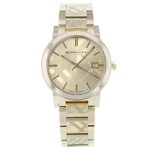 Burberry Unisex Swiss Gold Ion-Plated Stainless Steel Bracelet Watch