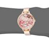 Nine West Women's Rose Gold-Tone and Pink Strap Watch