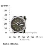 Seiko Men's SNK805 Seiko 5 Automatic Stainless Steel Watch with Green Canvas