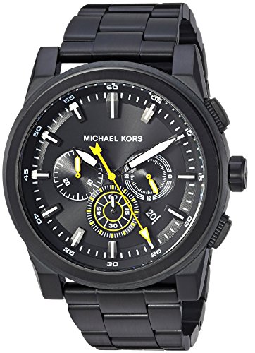 Michael Kors Men's Grayson Analog-Quartz Watch with Stainless-Steel Strap