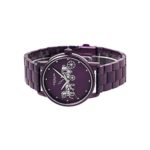 Coach Women's Grand Purple Steel Bracelet & Case Quartz Watch