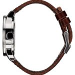 Nixon Men's 'Sentry Leather' Quartz Stainless Steel Sport Watch
