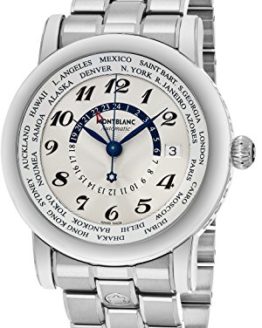 MontBlanc Star 106465 World Time GMT Men's Luxury Watch