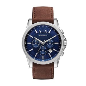 Armani Exchange Men's AX2501 Brown Leather Watch