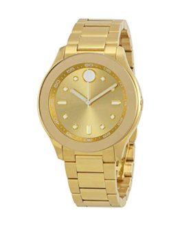 Movado Women's Swiss Quartz Tone and Gold Plated Casual Watch