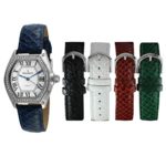 Peugeot Women's Silver-Tone Crystal Watch