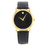Movado Men's 2100005 Museum Gold Classic Leather Watch