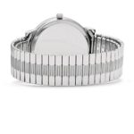 Speidel Men's Large Numeral Expansion Timepiece - Effortless Timekeeping with Bold Numerals and Stainless Steel Twist-O-Flex Band