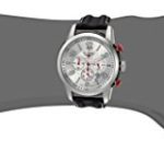 Elysee Men's Competition Analog Display Quartz Black Watch