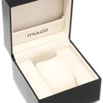 MULCO Unisex Titan Wave Analog Display Japanese Quartz Black Watch
