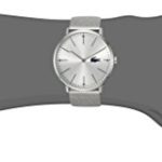 Lacoste Men's Moon Quartz Watch with Stainless-Steel Strap, Silver, 20