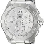 TAG Heuer Men's 'Aquaracer' Swiss Quartz Stainless Steel Dress Watch