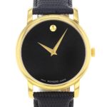 Movado Men's 2100005 Museum Gold Classic Leather Watch