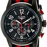 Elysee Men's Competition Analog Display Quartz Multi-Color Watch