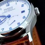 Fanmis Power Reserve White Polit Dial Men's Watch