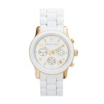 Michael Kors Women's Two Tone Stainless Steel Quartz Chronograph Watch