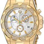 Brillier Women's Swiss Quartz Gold Plated Casual Watch