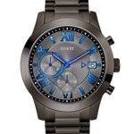 GUESS Men's Stainless Steel Multi-Function Casual Bracelet Watch