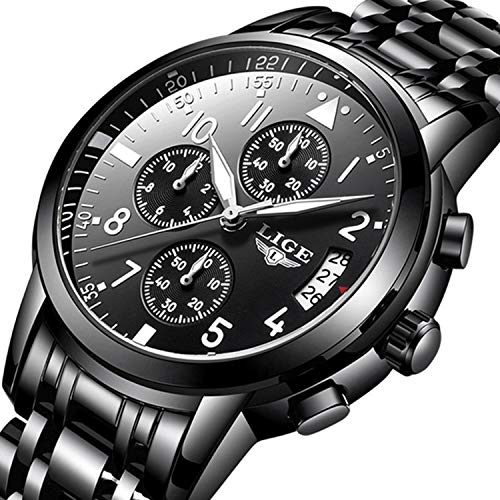 Men Business Watch Chronograph Clock Brand Luxury Fashion