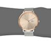 Lacoste Women's Moon Ultra Slim Silver and Gold Quartz Watch
