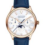 Movado Women's Heritage Rose Gold Watch with a Printed Index Dial