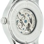 Stuhrling Original Men's Atrium Automatic Skeleton Brown Leather Band Watch