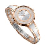 Rose Gold-Tone Bangle Watch and Bracelet Set: A Radiant Gift for Elegance and Style