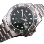 Mixed Olives Dial SEA Style Automatic Mens Womens Watch