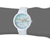 Nine West Women's Rubberized White Bracelet Watch