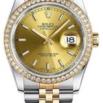 Rolex Datejust 36 Champagne Dial Women's Watch