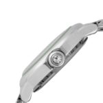 Peugeot Women's Silver Roman Numeral Link Bracelet Watch with Blue Hands – Stylish and Elegant Dress Timepiece (Model 7086S)