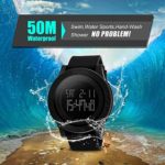 Aposon Men’s Digital Sports Wrist Watch – Waterproof LED Chronograph & Alarm